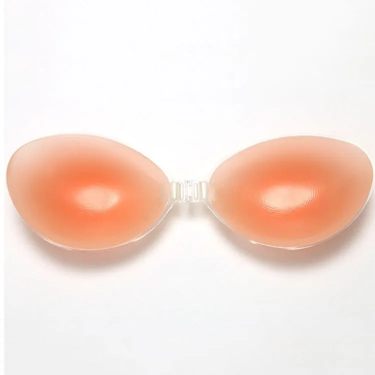 Липкий самоклеящийся силиконовый бюстгальтер невидимый пуш ап толстая чашка с 2