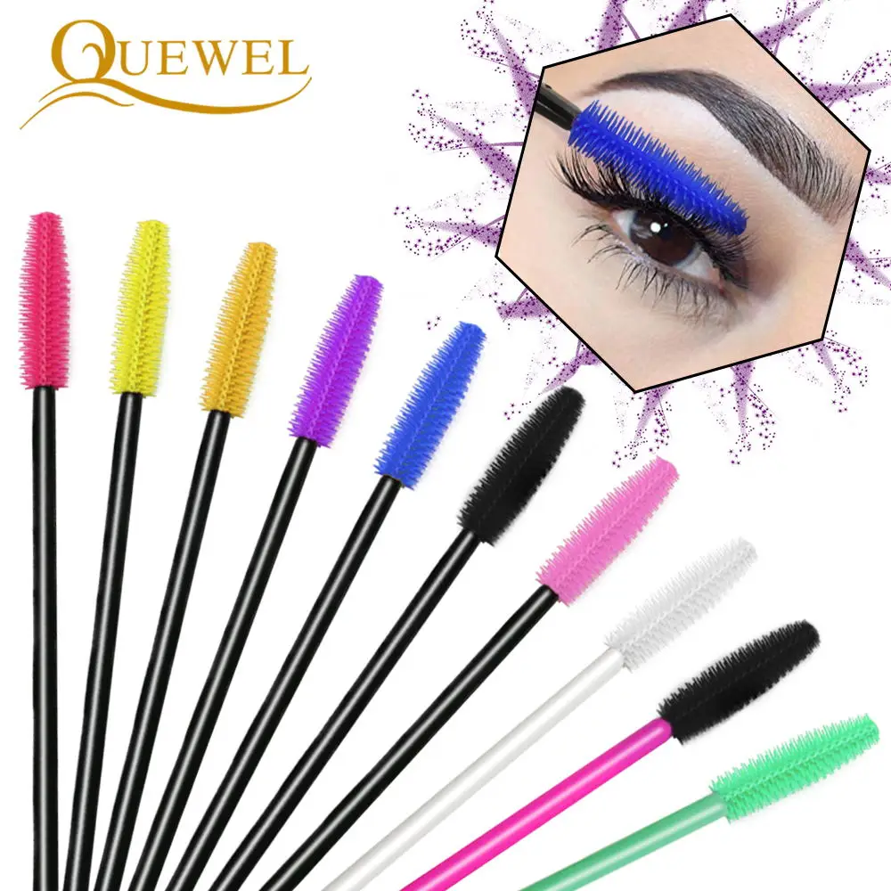 Щеточка одноразовая силиконовая для туши ресниц аппликатор Профессиональный