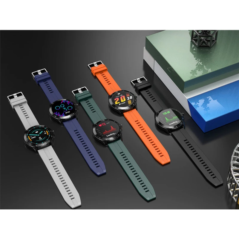 

Smartwatch Blood Pressure Monitoring Fitness Watch Smart Bracelet Man 2020 Multi Sport Mode Sleep Tracker Watches Call Reminder