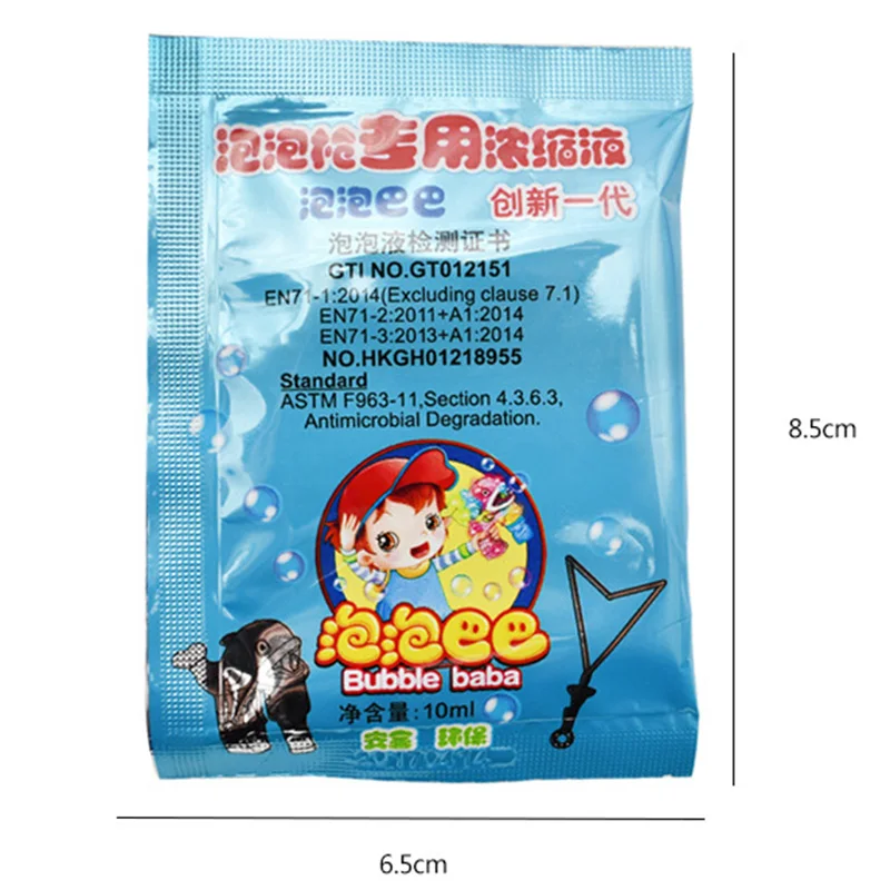 10 PCS 10ML Bubble Liquid Soap Toy Replenisher M09 | Игрушки и хобби