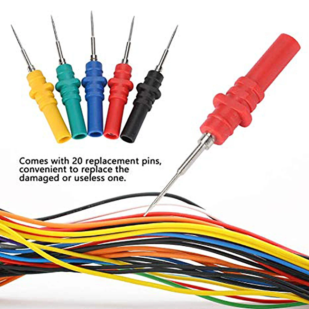 Датчики для мультиметра сменные иглы тестовые комплекты проводов щупы цифрового