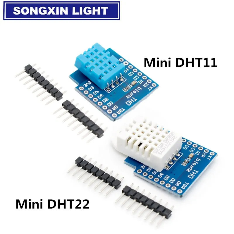 1 шт. DHT щит для Wemos D1 Mini DHT11 DHT22 одноавтобусный цифровой датчик температуры и
