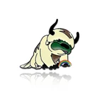 Аватар: последняя брошь Airbender и эмалированная Булавка С мультяшным животным, корова, булавка для лацкана для мужчин и женщин, украшение для шляпы, рюкзака, одежды, сумок