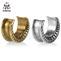 wholesale price copper ear gauges plugs and tunnels ears piercing ring expanders stretchers fashion body piercing jewelry 34pcs