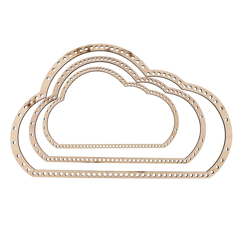 Новинка 3 шт. деревянный вязальный станок в форме облака рукоделие ручная вязка