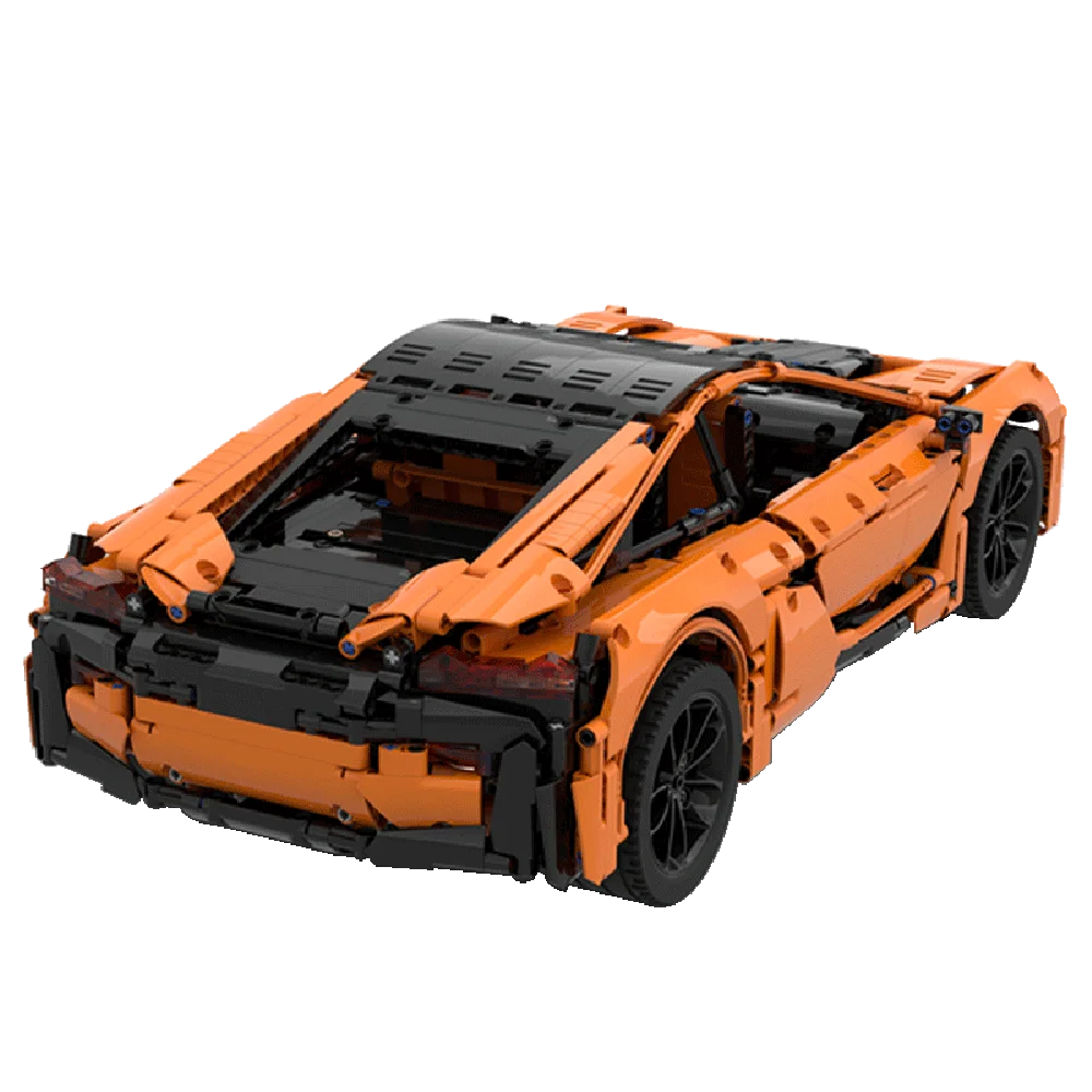 

MOC Tehcnic Sports Car BM i8 Building Blocks Bricks 2104pcs Toy Compatible Technical Blocks Toys For Children Kids