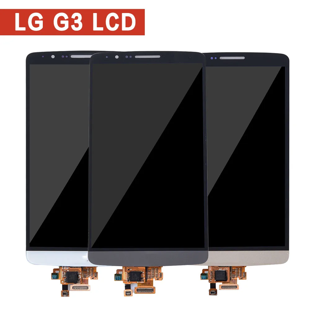 AAA + 5 &quotэкран для LG G3 D850 ЖК дисплей с сенсорным экраном дигитайзер комплект замены