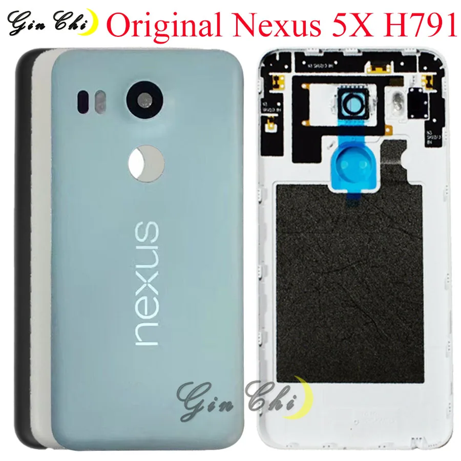 Новинка,, 5,2 дюйма, для LG 5X, крышка батареи, для NEXUS 5X, задняя крышка, стеклянный дверной чехол, задняя крышка H791, корпус для LG NEXUS 5X, крышка батареи