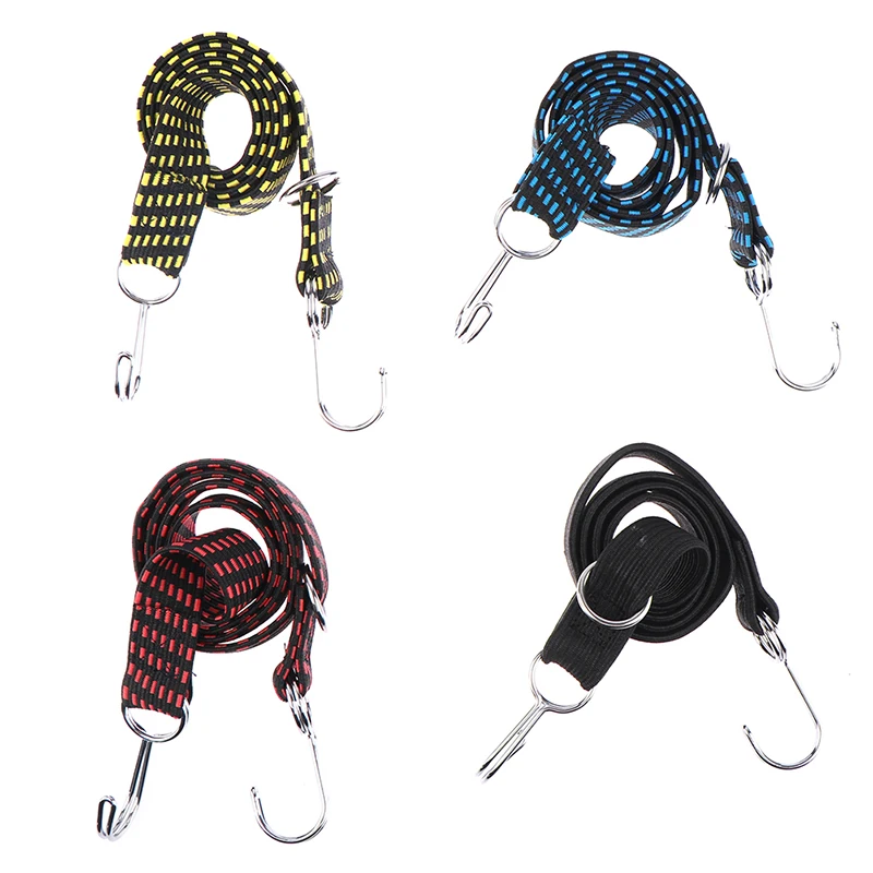 

Luggage Tied Rope Stacking Banding Elastic Cord Strap For Motorcycle Bicycle