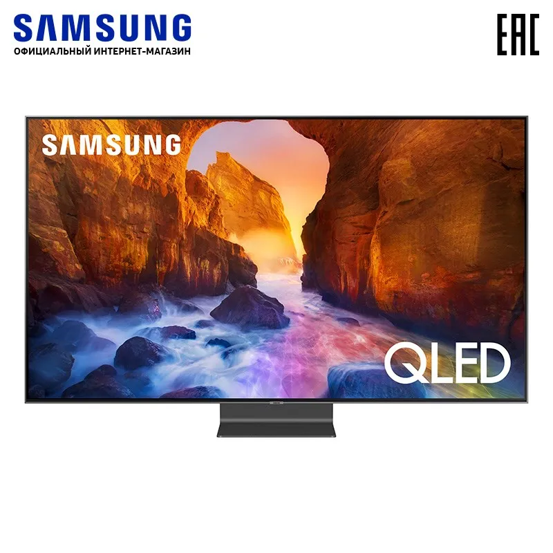 Телевизор Samsung 75&quot Q90R 4K Smart QLED TV (2019) (QE75Q90RAUXRU)|Телевизоры| |