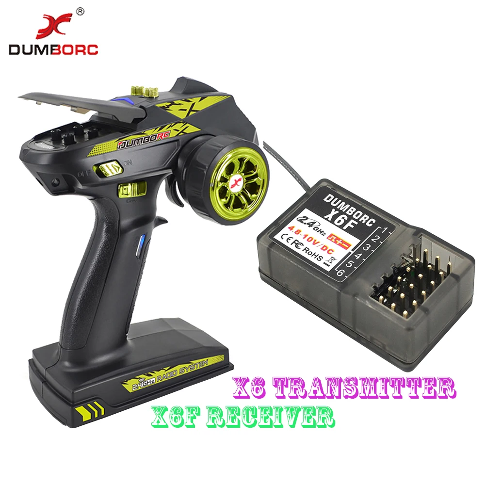 dumborc x6 24g 6ch передатчик с x6fx6fg гироинте