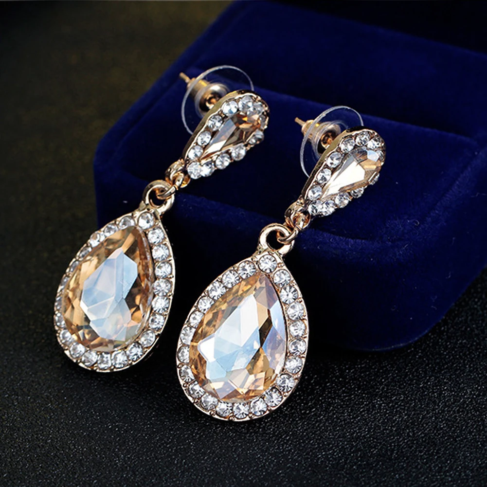 2019 Новые корейские модные Висячие женские серьги с геометрическим покрытием