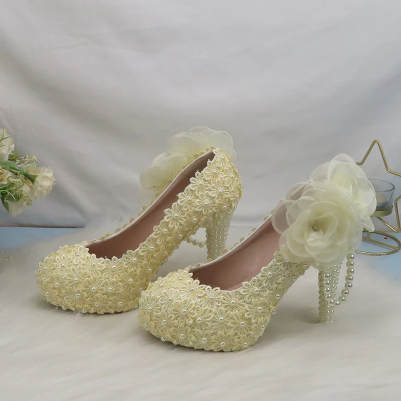 BaoYaFang/Свадебная обувь с пряжкой на ремешке Туфли-лодочки высоком каблуке Женская