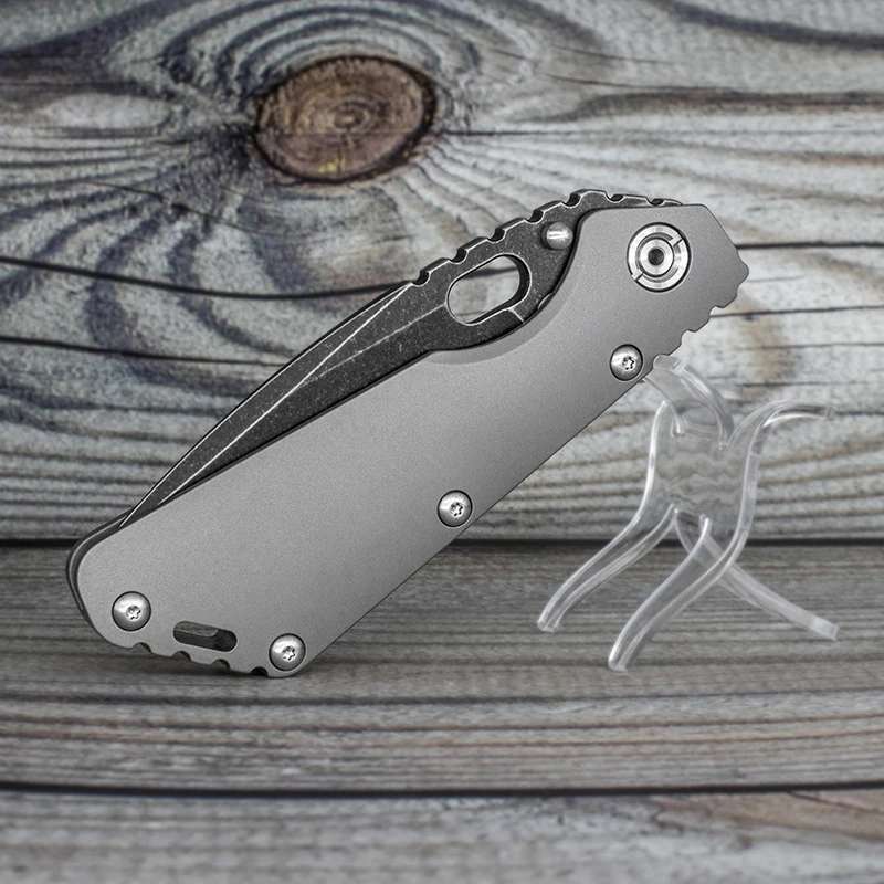 Нож складной из титана с титановой ручкой и лезвием M390 | Инструменты