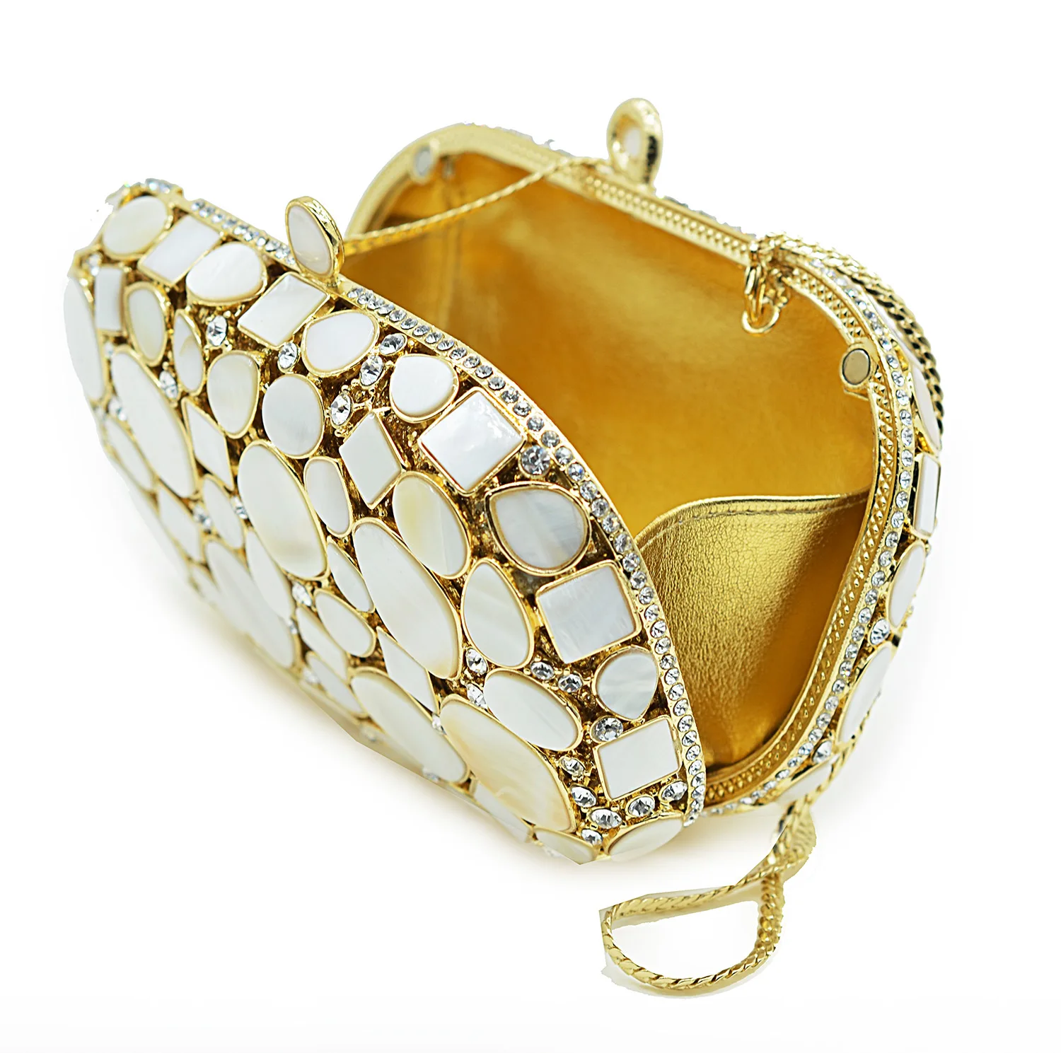 

Women's Bag Woman Handbags High-end Heavy Industry Ladies Luxury Diamond Clutch Bag Shell Dinner Bag Bride Ceremony Little Bag
