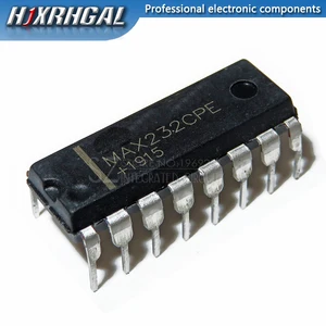 1PCS/LOT MAX232CPE MAX232C DIP16 DIP MAX232 RS-232 Drivers/Receivers