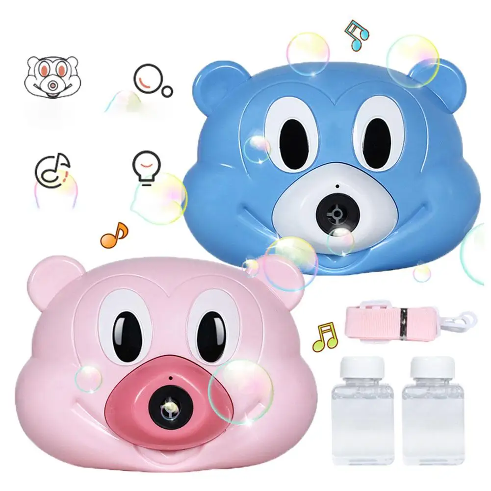 Детская электрическая пузырьковая машина GloryStar мультяшная мышь светильник