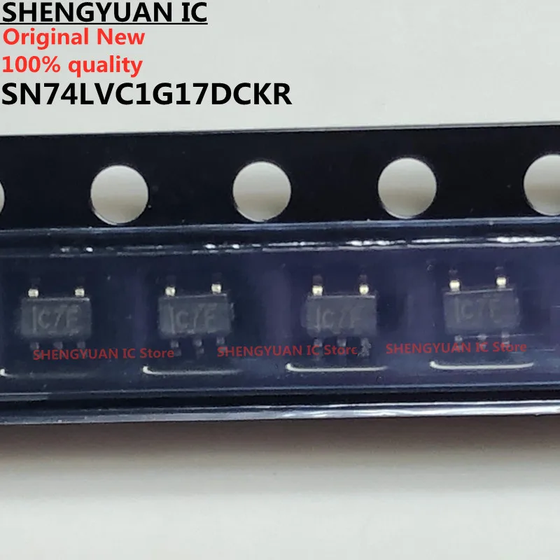 10 шт./лот SN74LVC1G17DCKR C7F C7 SC70-5 SN74LVC1G17 одиночный спусковой буфер 100% оригинальный аутентичный