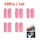 10 шт. Черные сменные роликовые головки для профессионального педикюра Инструмент для ухода за ногами Scholls Feet Электронная пилка для ног ролики для удаления кожи