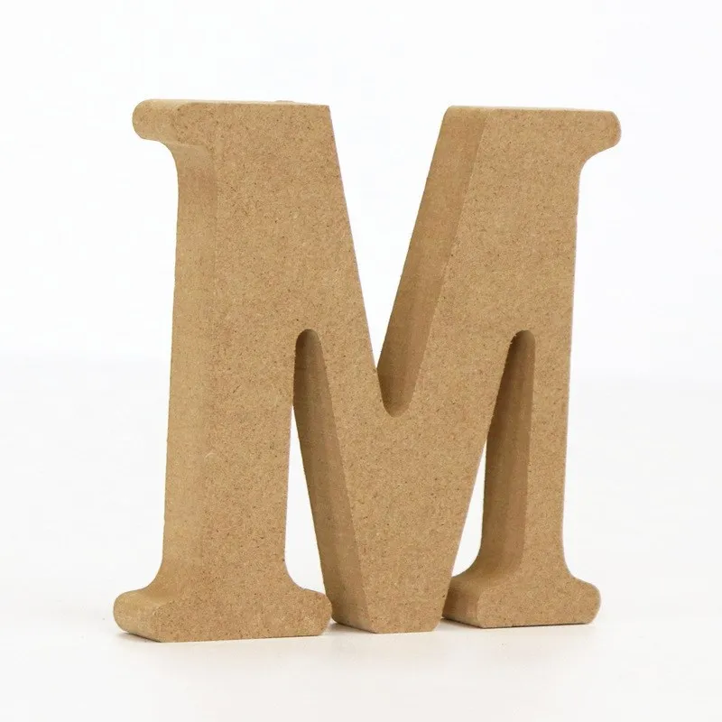 

Vintage Wooden Alphabet High Quality Alphabet Design English DIY Crafts Birthday Party Wedding Home Decoration