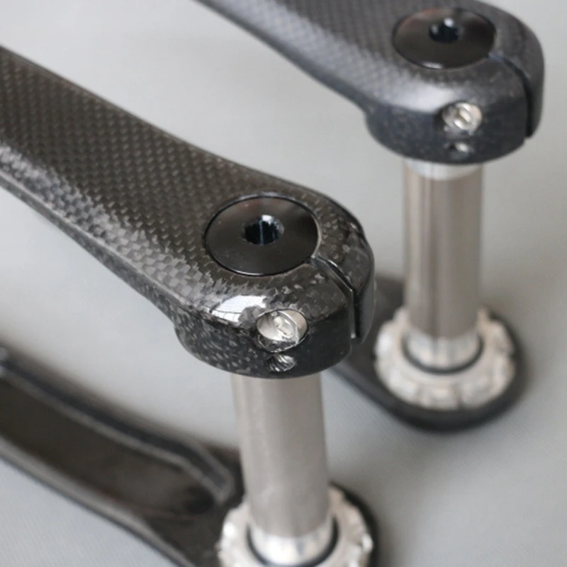 Горный велосипед 3K полностью углеродное волокно шатун для дорожного велосипеда