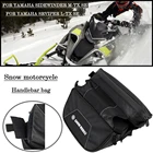 Новинка сумка на руль для YAMAHA SIDEWINDER SR VENTURE SR VIPER Snowmobile двойная сумка на руль водонепроницаемая сумка 2014-2019