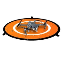 fast fold dji air 2s drone landing pad 75cm luminous foldable parking apron pad for fimi x8mavic 3mini air 2 phantom inspire