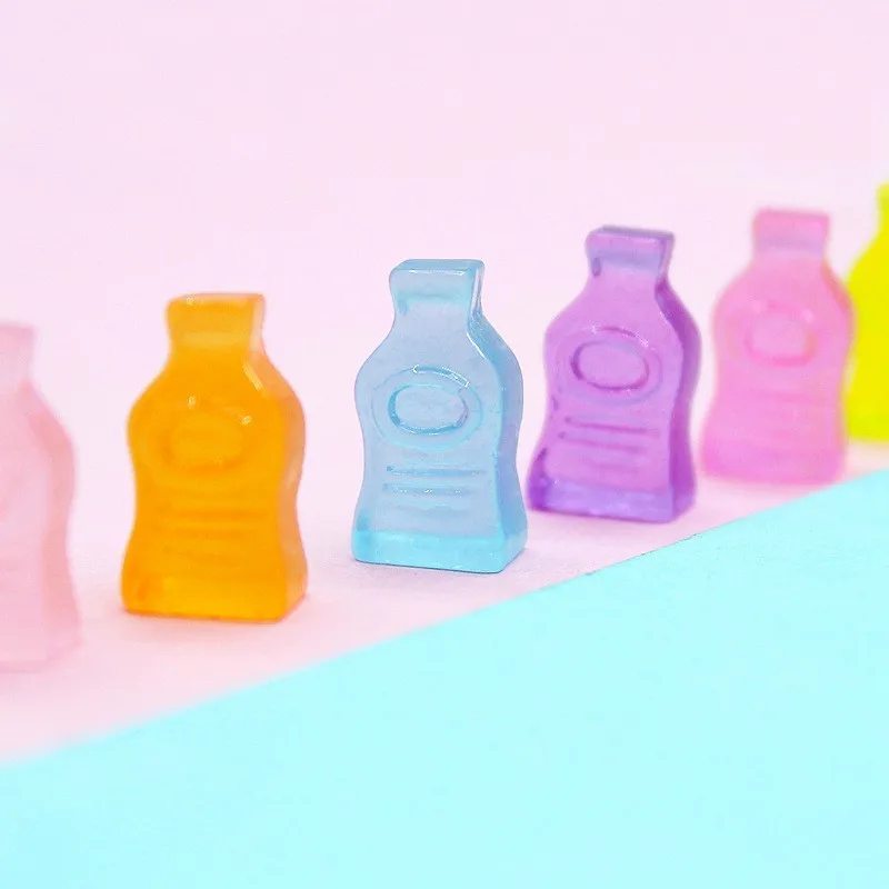 20 шт. моделирование из смолы) с плоским дном красочное питье украшения кабошон