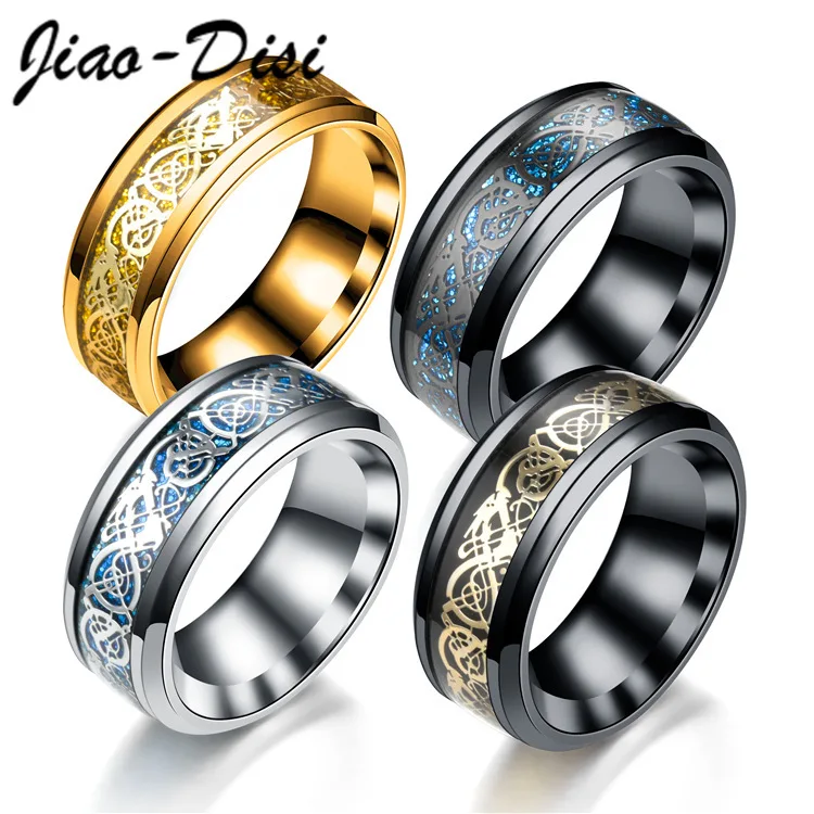 

20pcs Smooth Stainless Steel Ring for Women Men Custom Engrave Name Logo Lover Couple Charm Jewelry Set