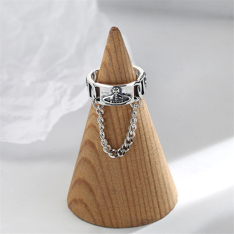 Оптовая продажа ПАДЕНИЕ Shpping винтажное готическое кольцо с планетой тибетское