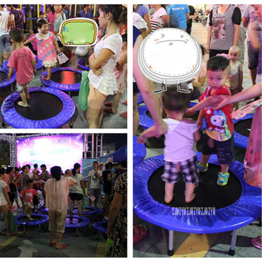 

Diameter 38 Inches Trampoline, Men And Women Portable Trampoline, Four Fold PP Fear Fitness Bouncing Bed Material PVC TX-6386