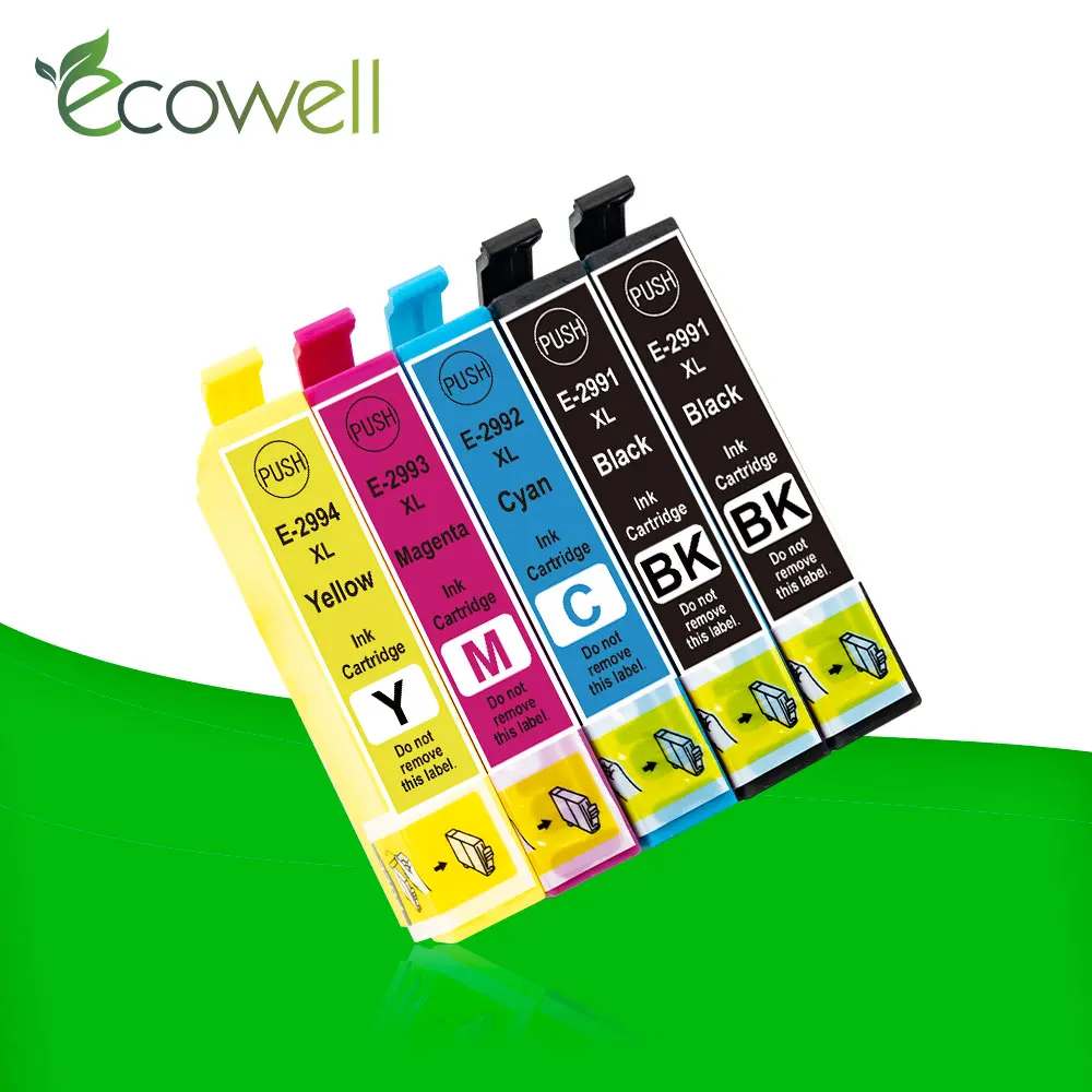 Ecowell T2991 чернильный картридж T 2991 29xl T2994 совместимый для Epson XP 235 332 335 435 XP235 XP332 XP335 XP435