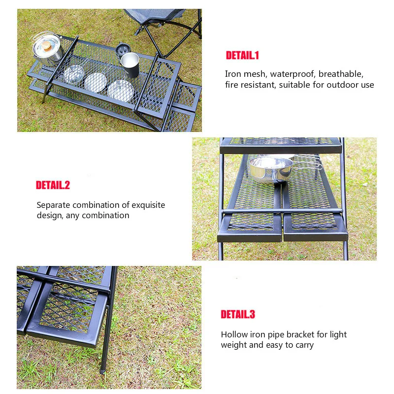 90x36cm Outdoor Camping Portable Barbecue Table Combination Picnic | Спорт и развлечения