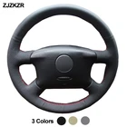 Чехол на руль автомобиля для Volkswagen VW Passat B5 1996 1997-2005, Golf 4 1998 1999 2000 2001 2002 2003 2004 Seat Alhambra