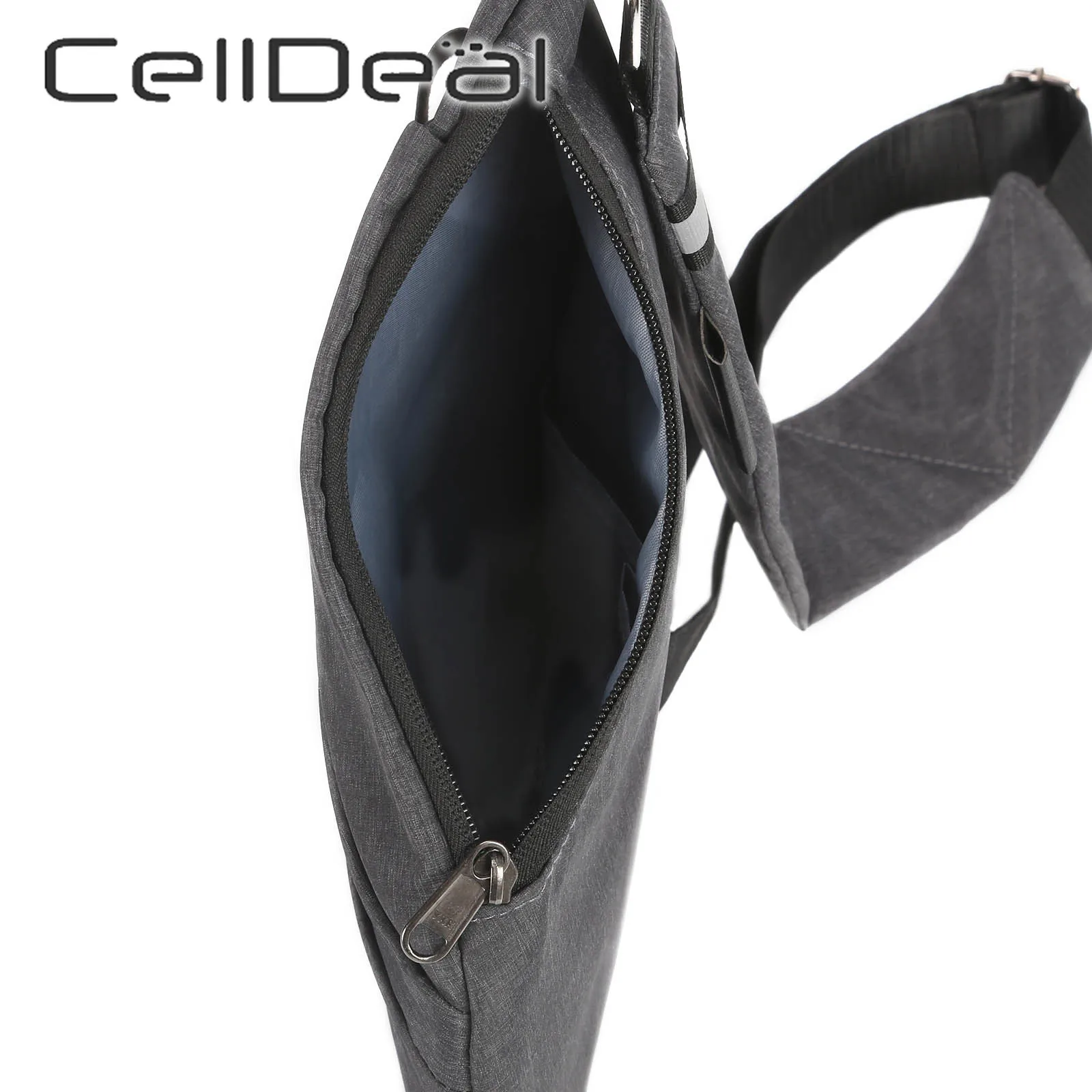 Мужская сумка через плечо с индивидуальным карманом водонепроницаемая