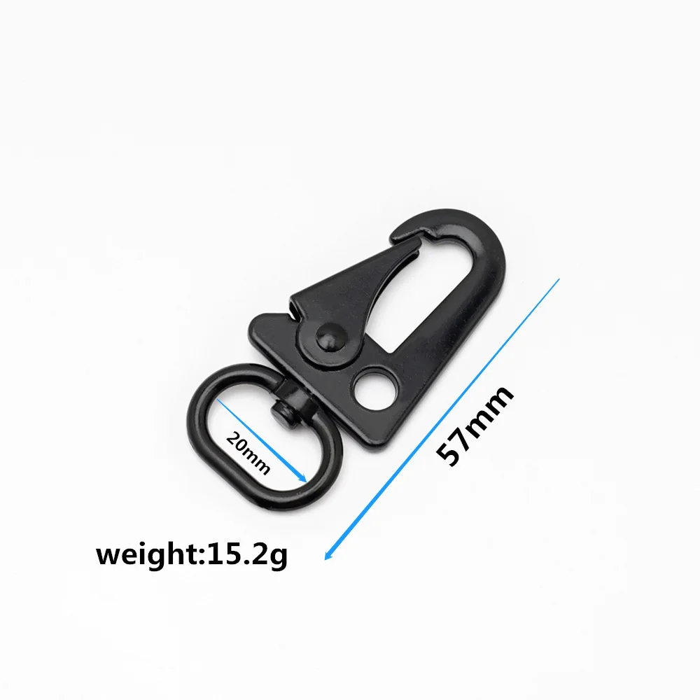 

100pcs Metal Key Chain Leather Case Buckle Leather Bag Buckle Luggage Hardware Replacement Accessories Various Sizes Hook