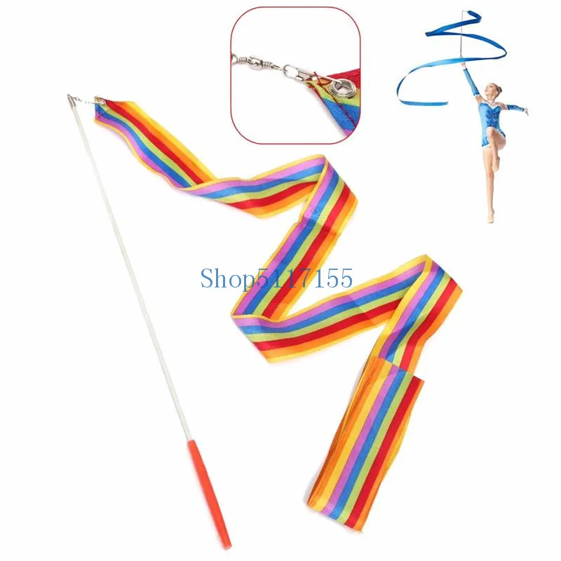 Бесплатная доставка DHL 4 м лента для танцев в тренажерном зале ритмичное