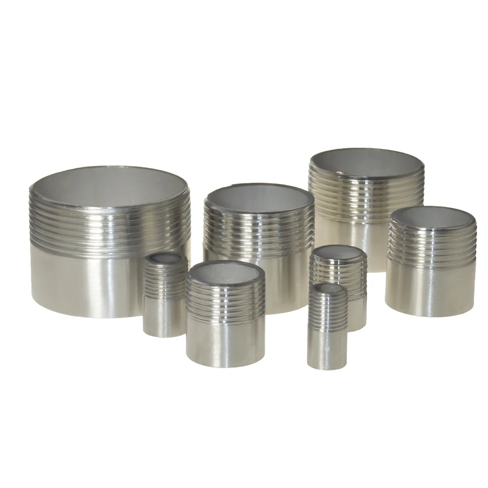 YQBS BSP Мужской равномерный прямой сварочный сосок Соединительная труба