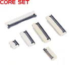 Коннектор FPC гнезда соединителя FPC FFC 0,5 мм, 10 шт., 4P 6P 8P 10P 12P 14P 16P 18P 20P 24P 26-40P