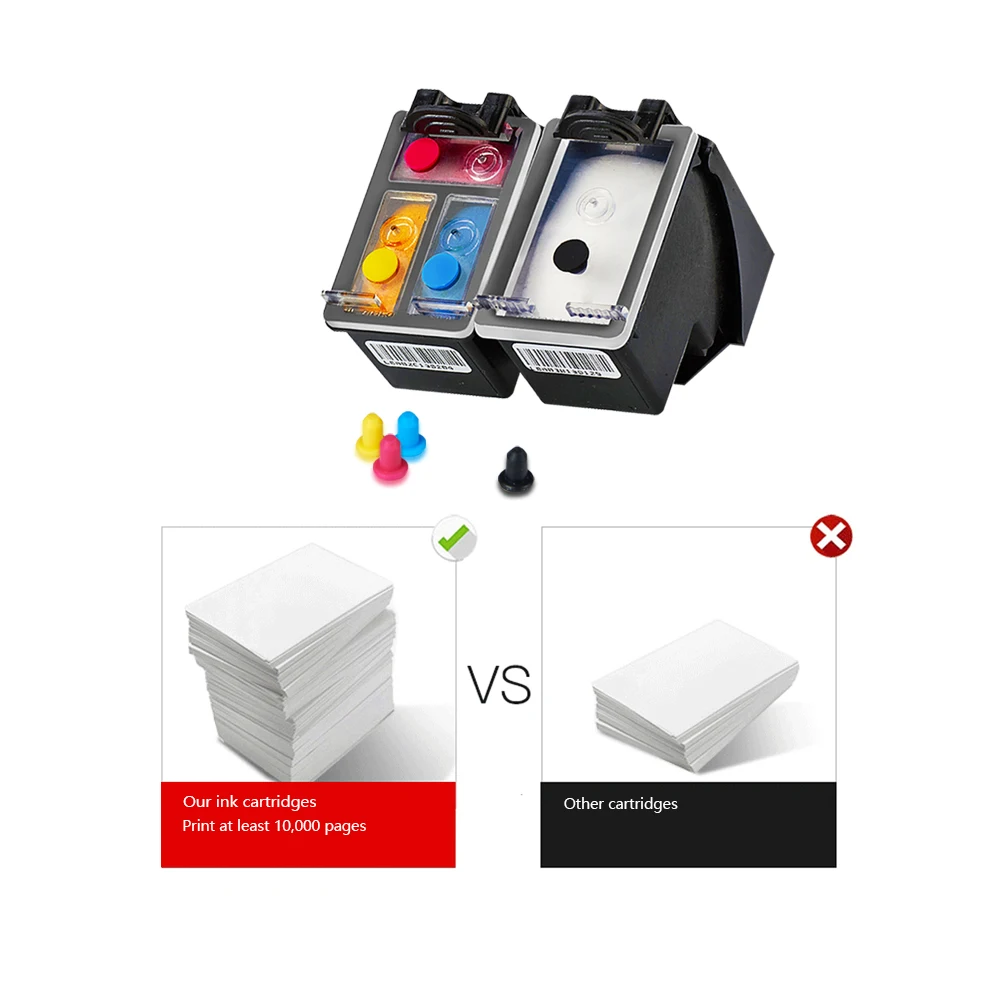 DMYON 2018 новая версия принтера 63XL чернильный картридж совместимый для Hp 63 Officejet 5220