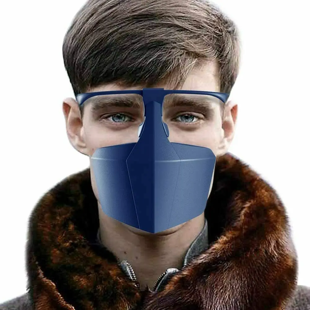 1 шт. велосипедная защитная маска для лица многоразовая спрей брызг пищевая PE