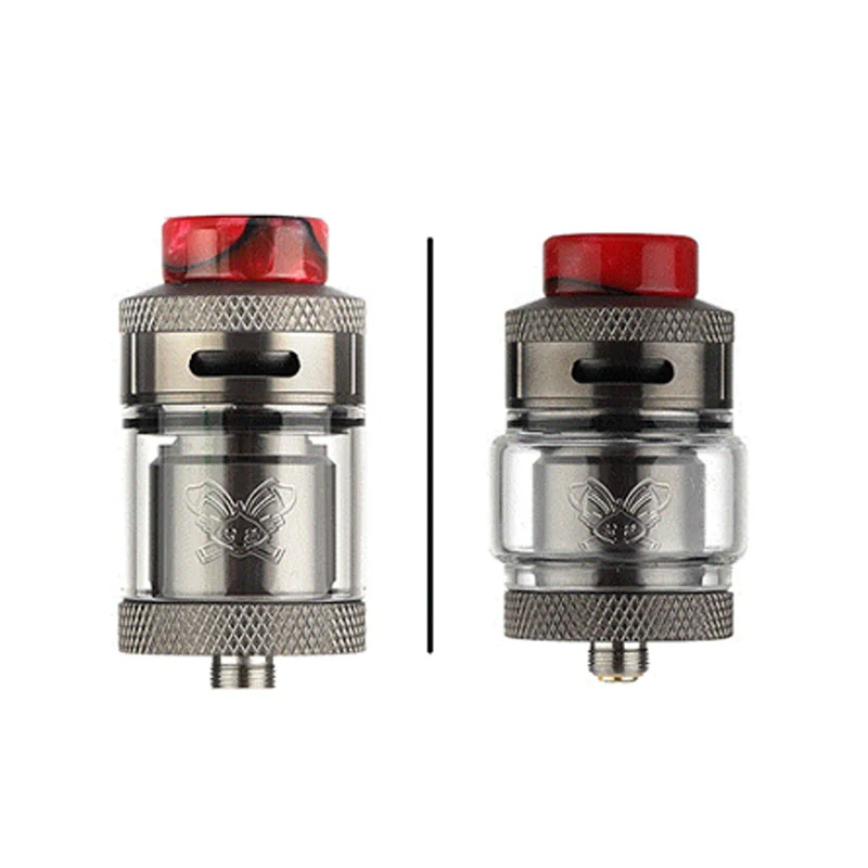 Новинка бак Dead Rabbit RTA 25 мм 2 мл/4 5 мл атомайзер одна катушка с полимерным дрип-типом
