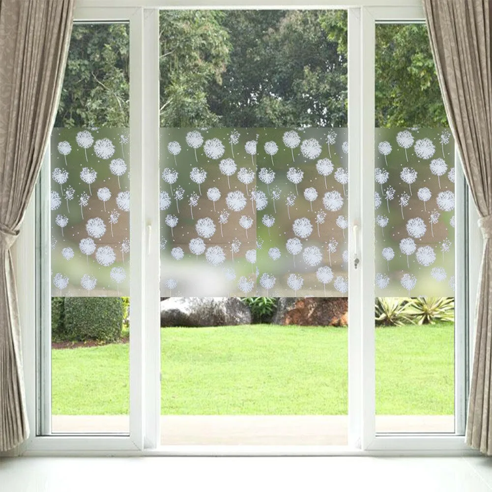 

Film Sticker 60x200cm PVC Privacy Film Waterproof Sticker Bedroom Bathroom Home Decoration Stickers