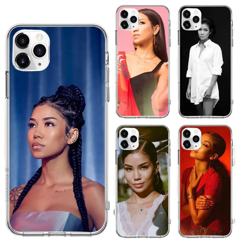

Jhene Aiko Phone Case For Clear-Iphone 5 5s se 6 6s 7 8 11 12 X Xs Xr Pro Plus Max Mini Cover
