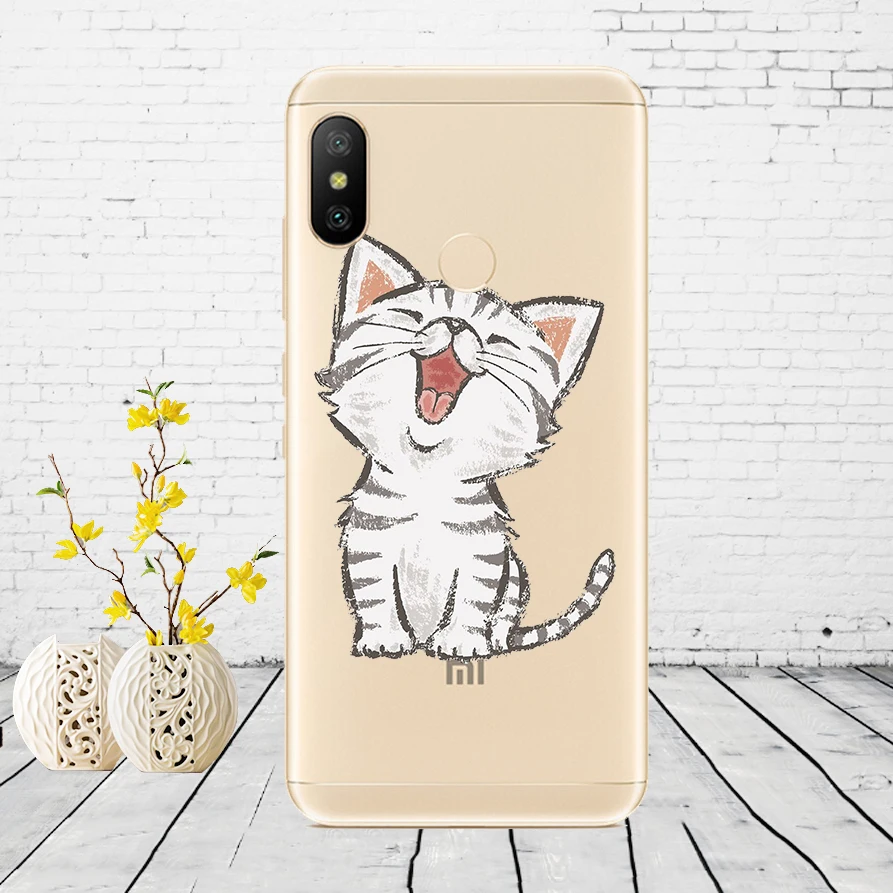 K11 Силиконовый чехол для Xiaomi mi A2 LITE, чехол с полной защитой, мягкая задняя крышка из ТПУ, чехол для телефона s для Xio mi A2 LITE, бампер - Цвет: K11