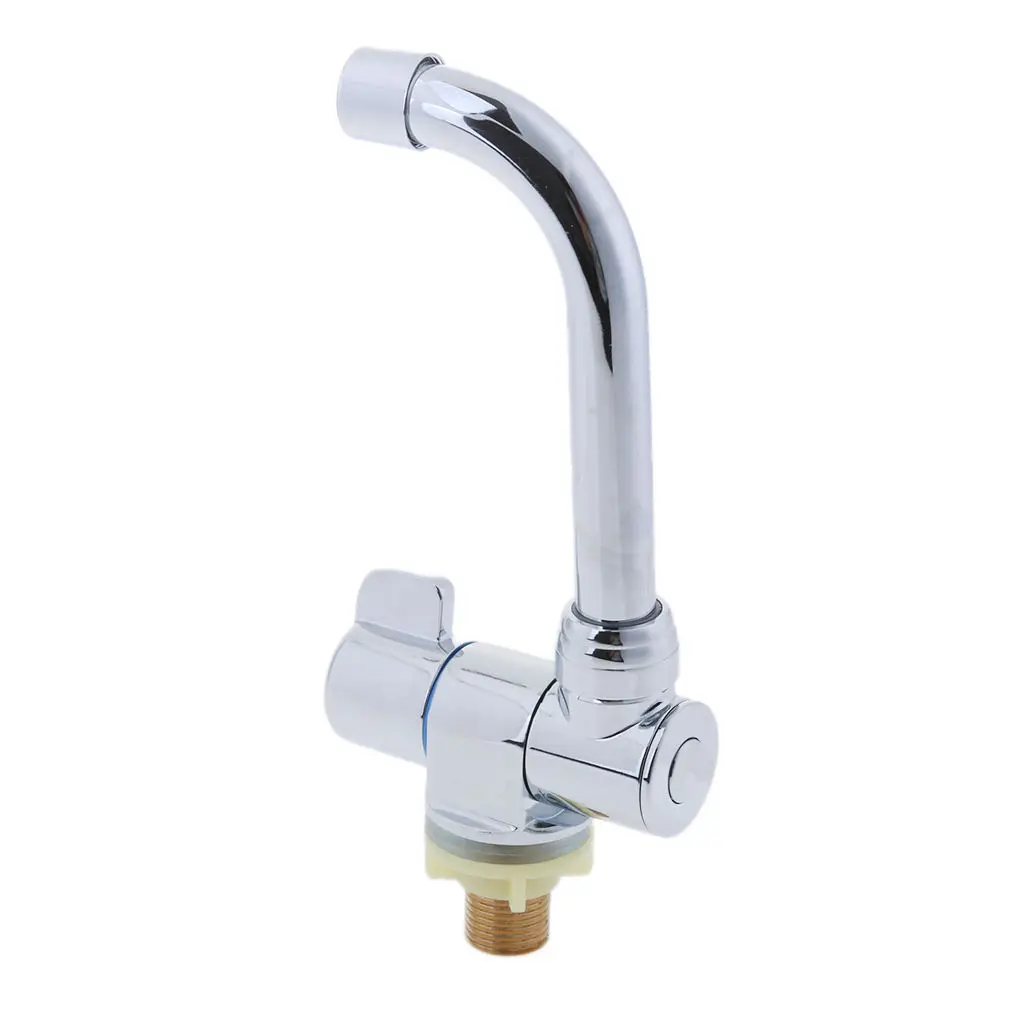 

Marine Boat RV 360 Rotation Bathroom Kitchen Single Cold Water Faucet #007
