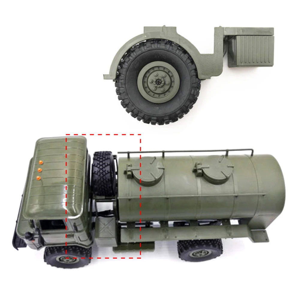 

RCTOYFUN 1 шт. запасная шина для автомобиля, обновленная модель DIY, аксессуары для 1:16 RC автомобиля WPL B36 B-36 B36K B36KIT военный грузовик