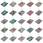 Набор для стола с тропическими растениями и цветами, 42x32 см