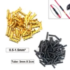 453 U-образная Клеммная пластина, холодные вставки, соединители, малая зубная пластина 0,3-1, 5 мм2 с термоусадочной трубкой