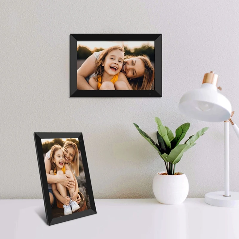 

10.1 Inch Digital Photo Frame HD IPS 800X1280 WIFI Smart Cloud Photo Frame Electronic Photo Album Wireless Data(EU Plug)